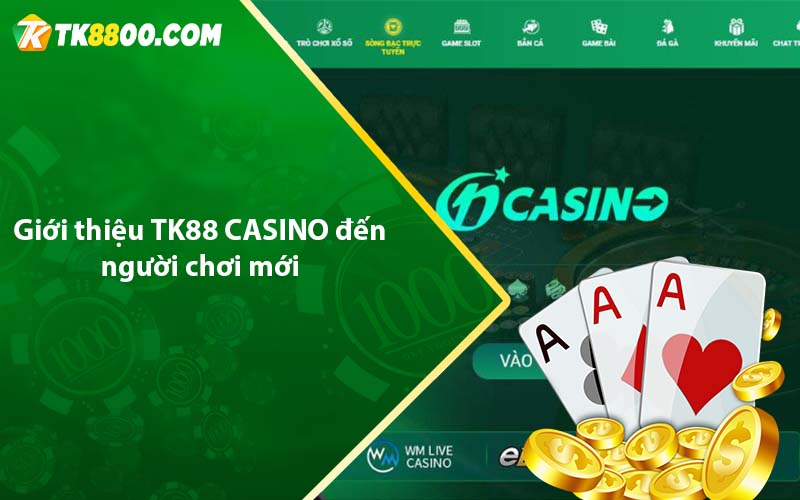 Giới thiệu TK88 CASINO đến người chơi mới