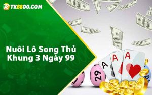 Nuôi lô song thủ khung 3 ngày 99