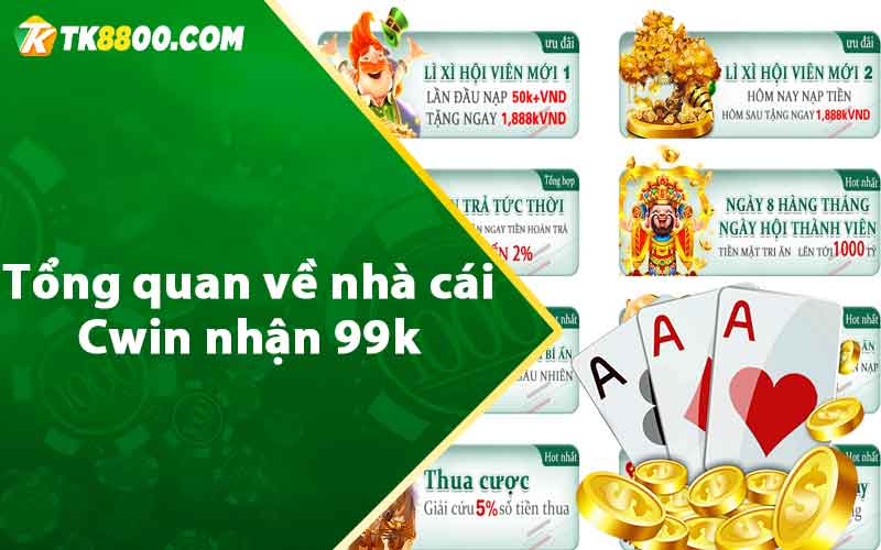 Tổng quan về nhà cái Cwin nhận 99k 